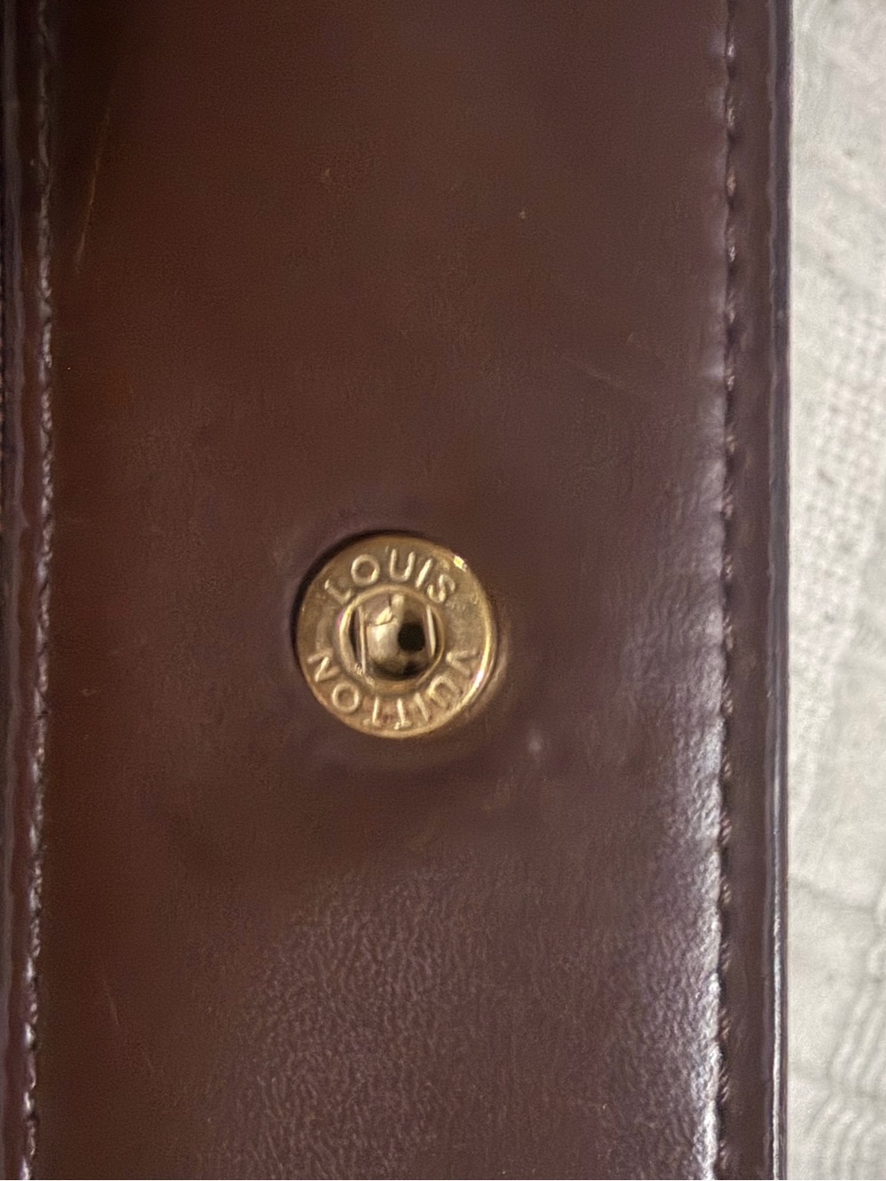 Louis Vuitton Brown Damier Canvas compact Wallet - Picture 5 of 10